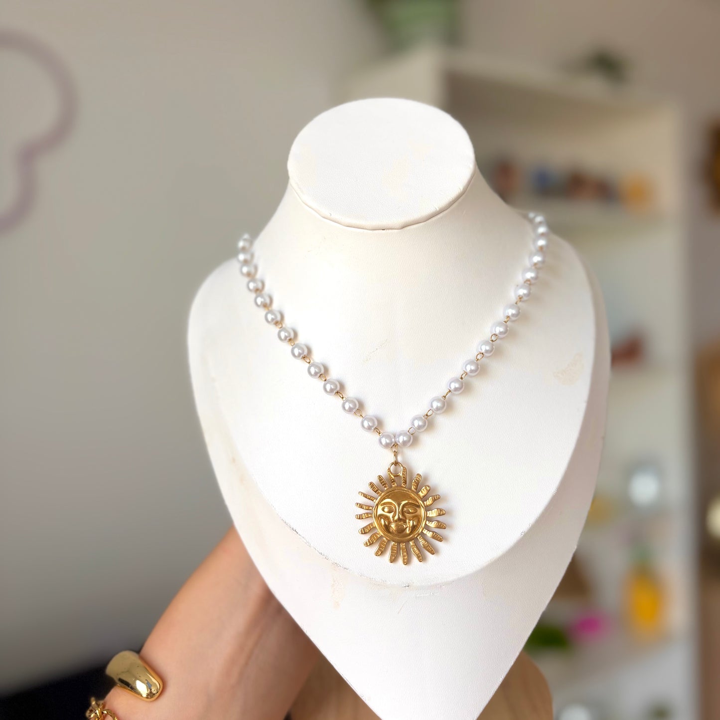 Collier Perle 2 (uniquement doré)