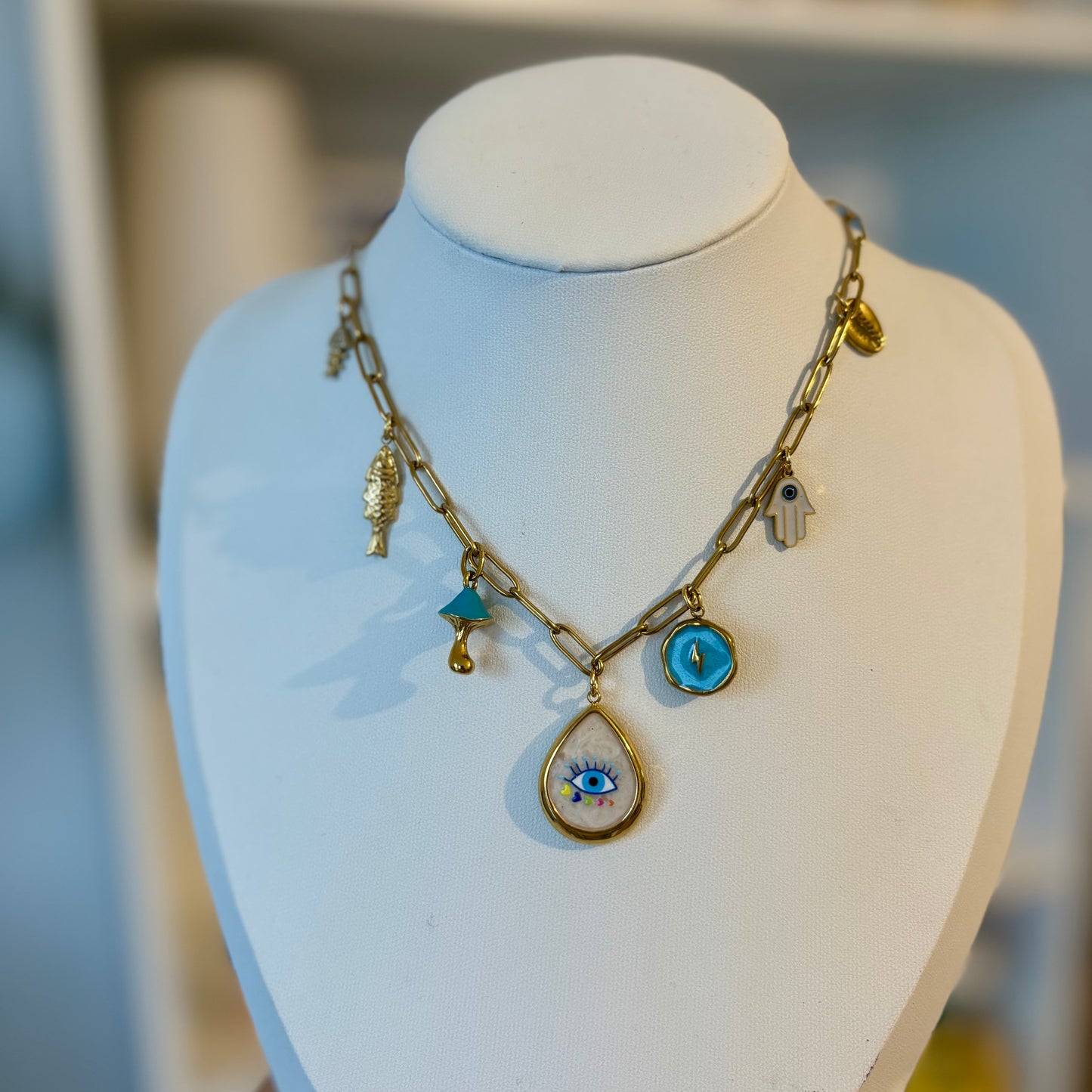 Collier maille Trombone