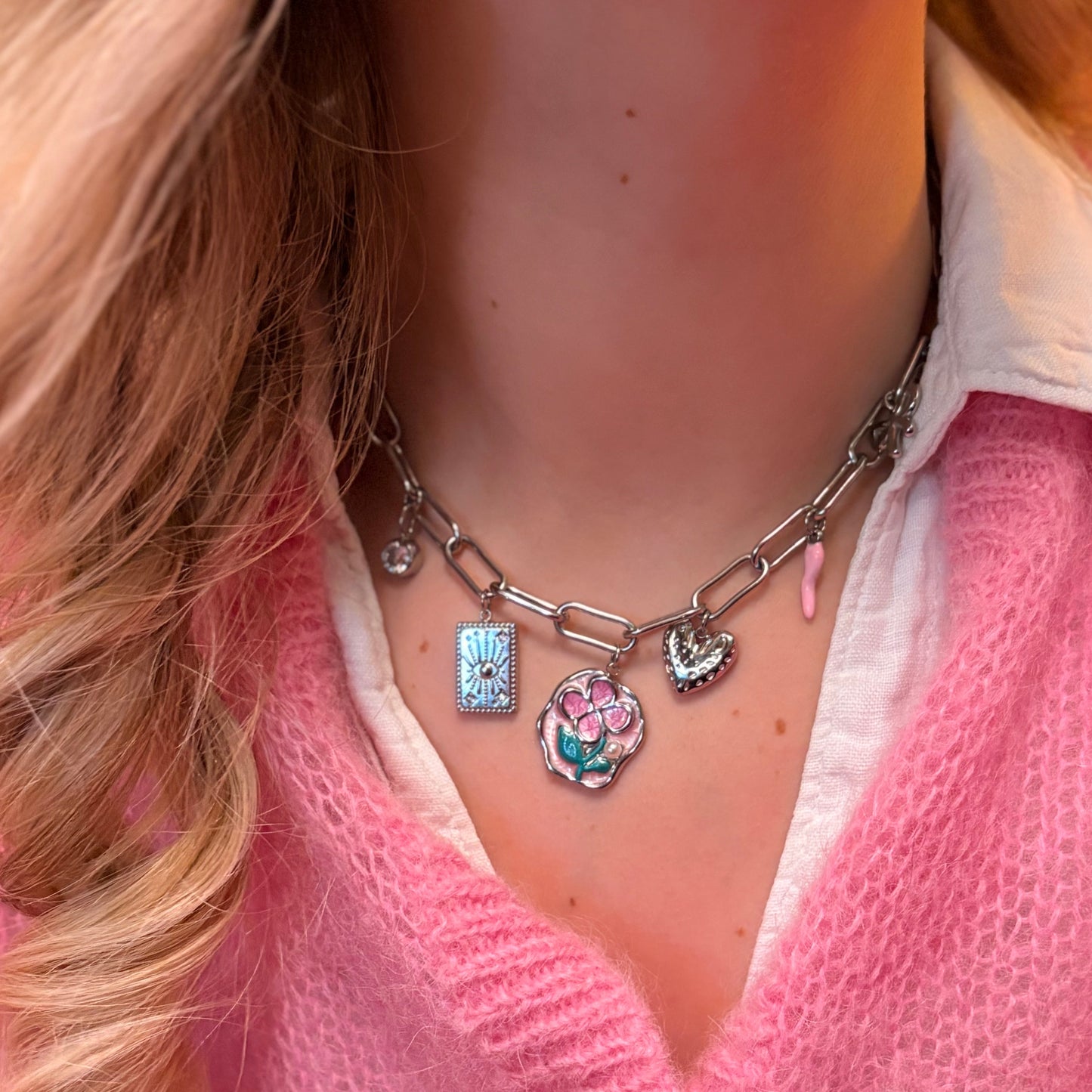 Collier maille Trombone