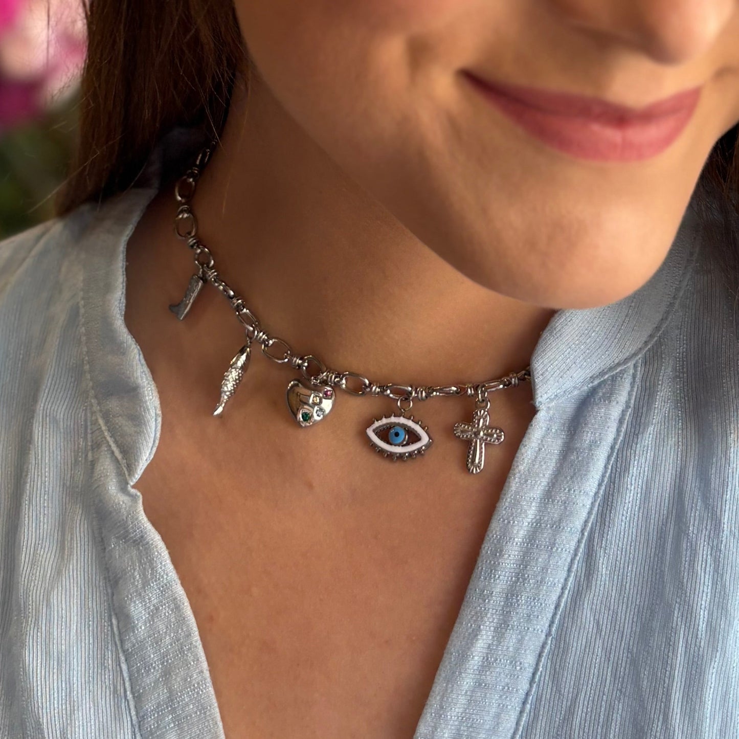Collier maille birthday