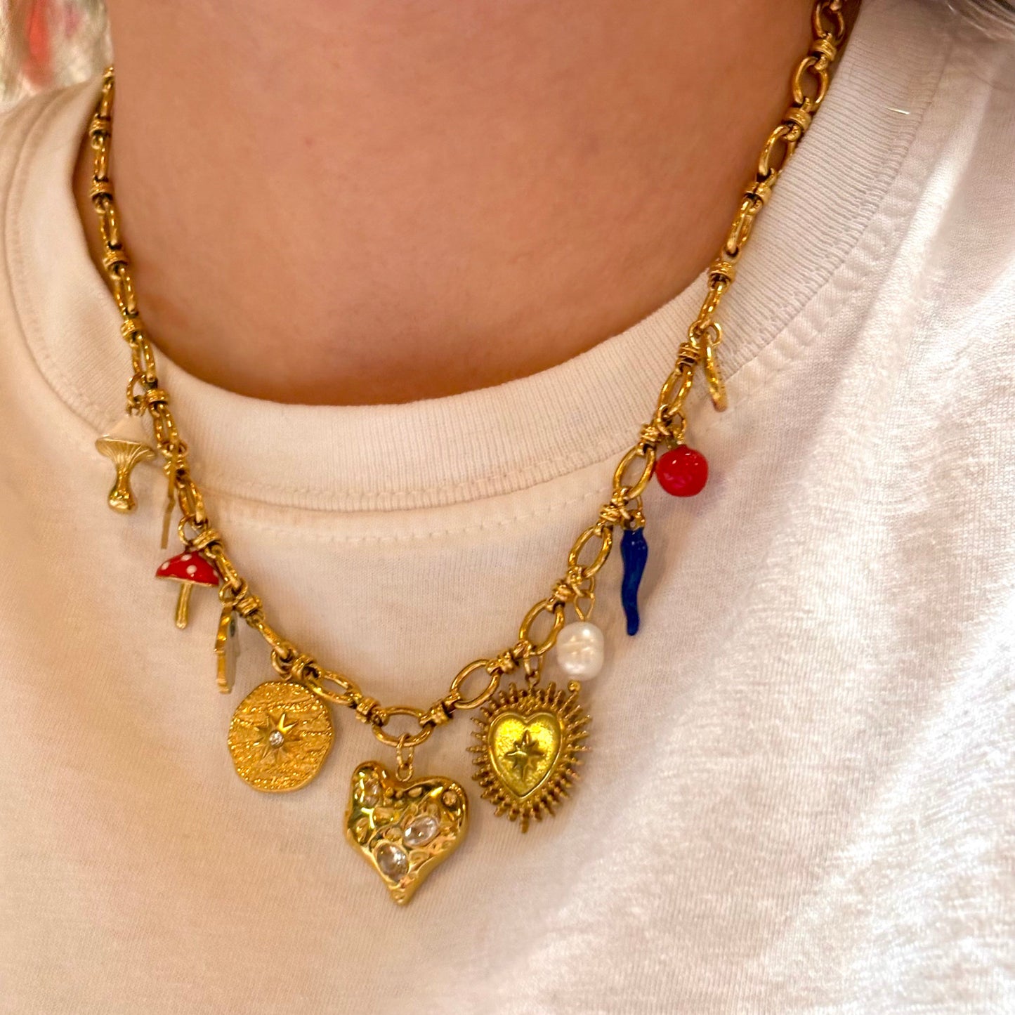 Collier maille birthday