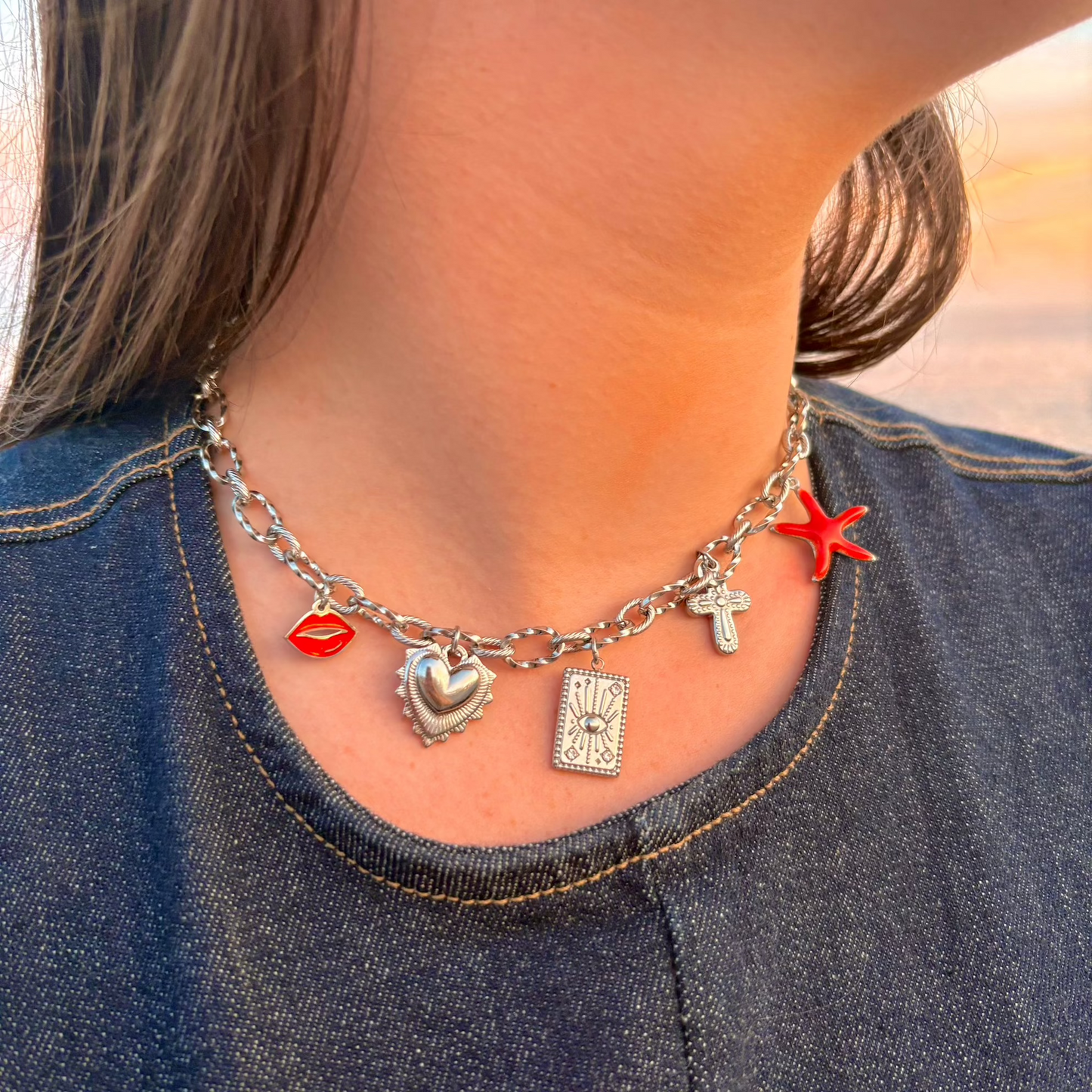 Collier maille Luxe