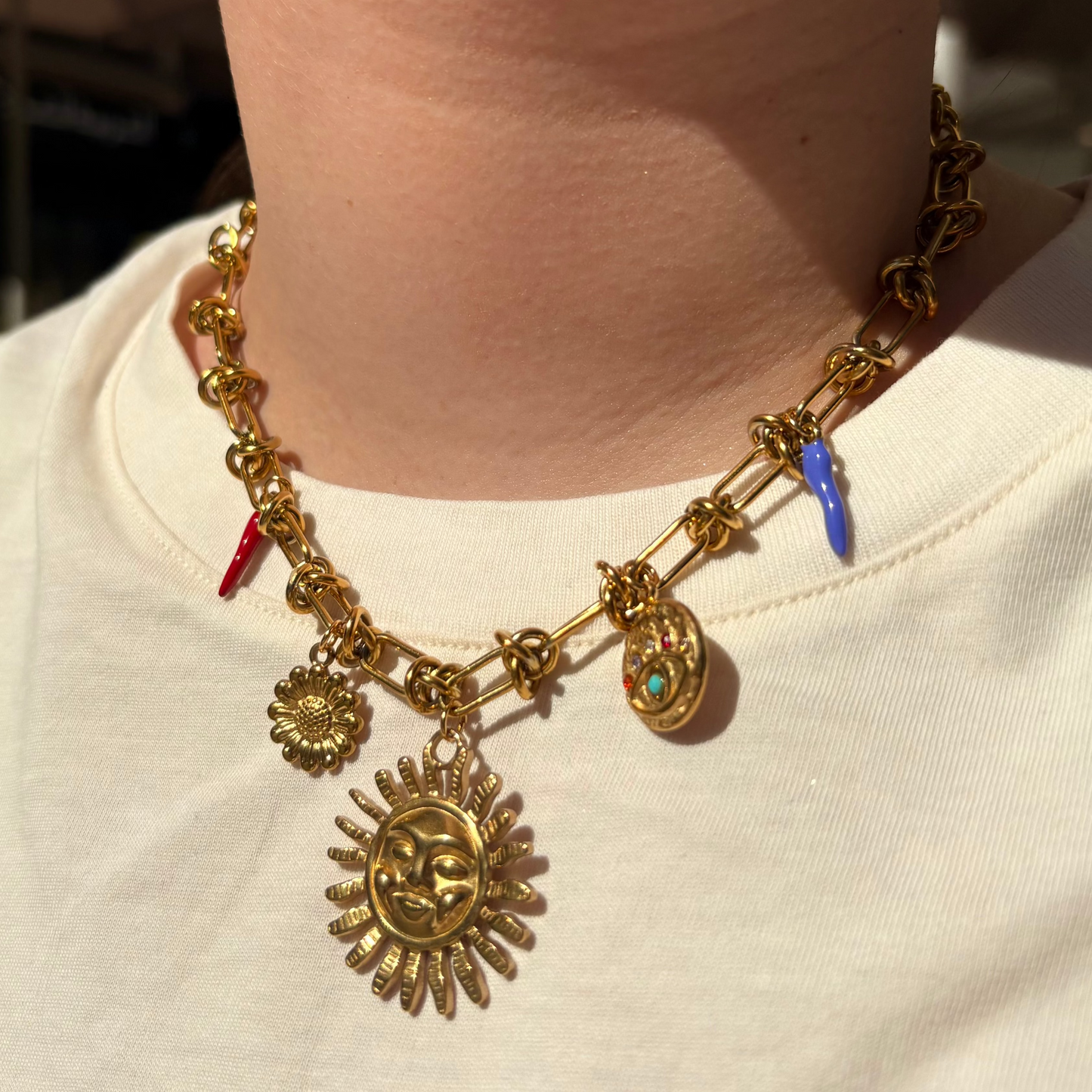 Collier maille NY