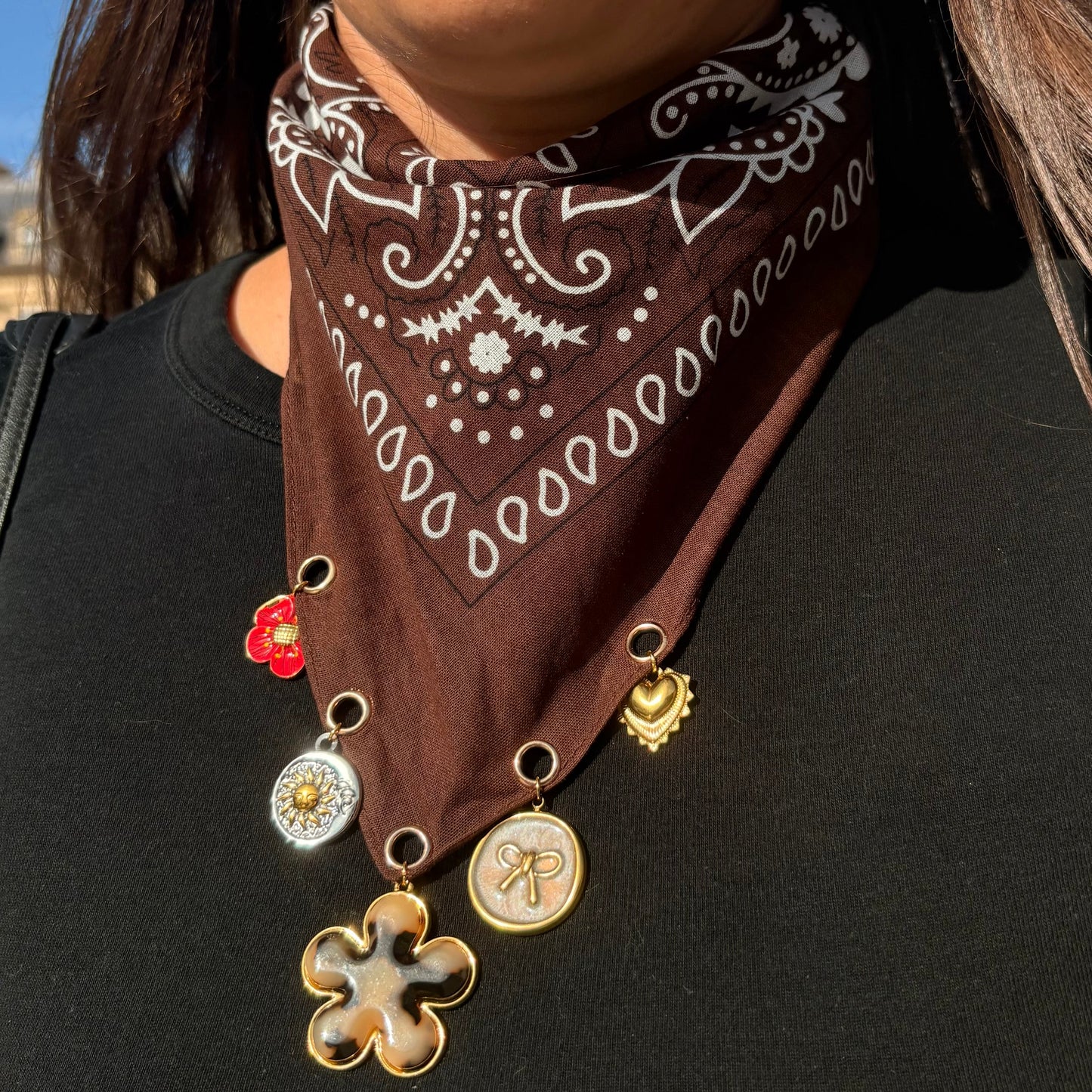 Bandana marron